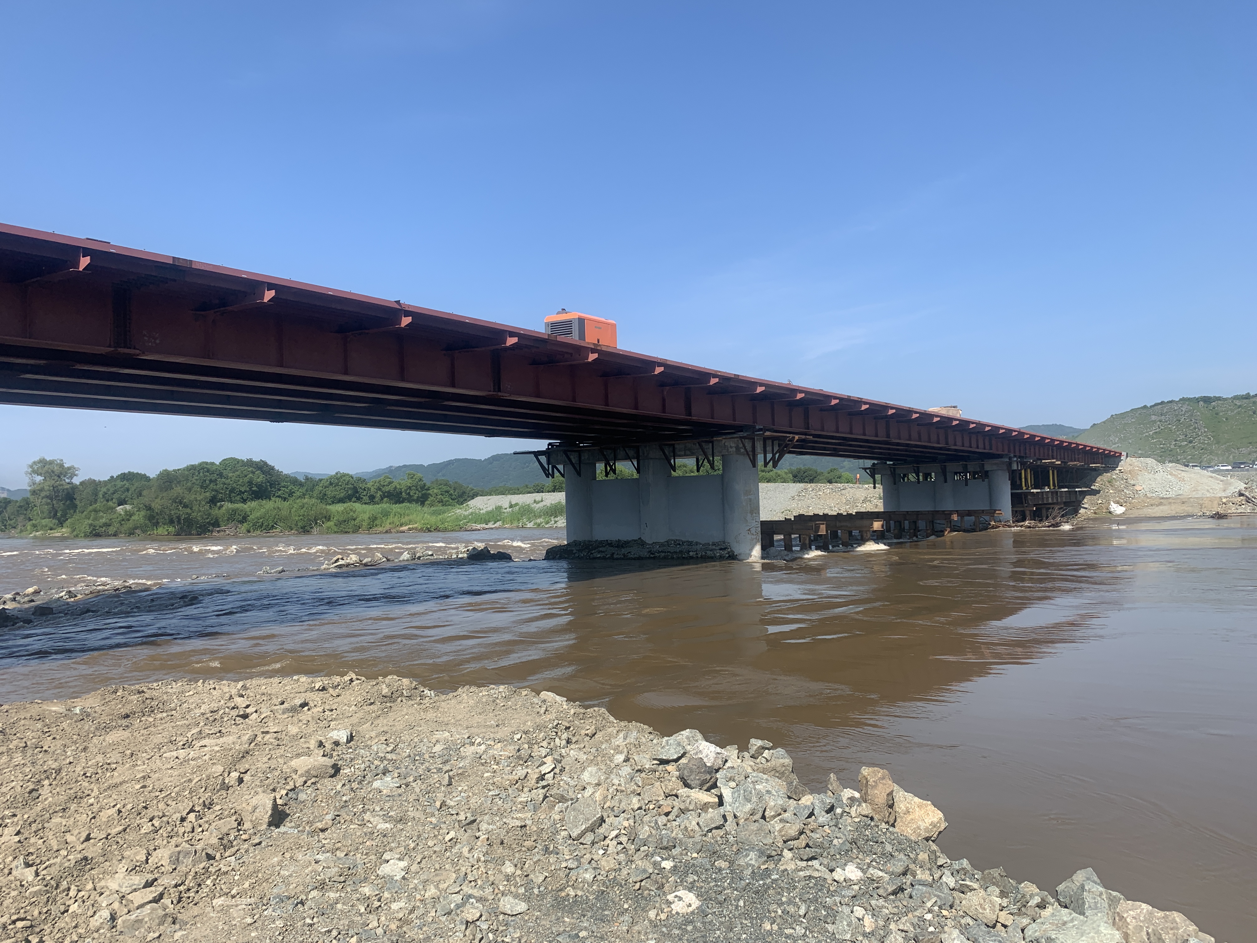 реконструкция мостового перехода через р. партизанская на км 11+576 автомобильной дороги находка – лазо – ольга – кавалерово